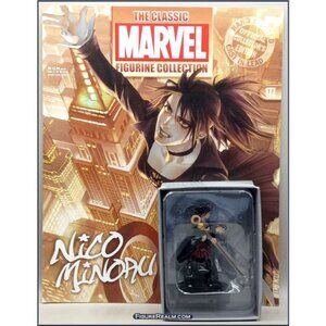 Eaglemoss 1:16 Classic Marvel Figurine‎ w/Book: Nico Minoru #177